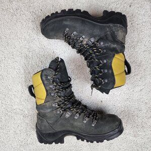 HAIX Missoula 2.1 Fire Boots Mens Size 9 W Wide Hiking Camping Work USA Vibram